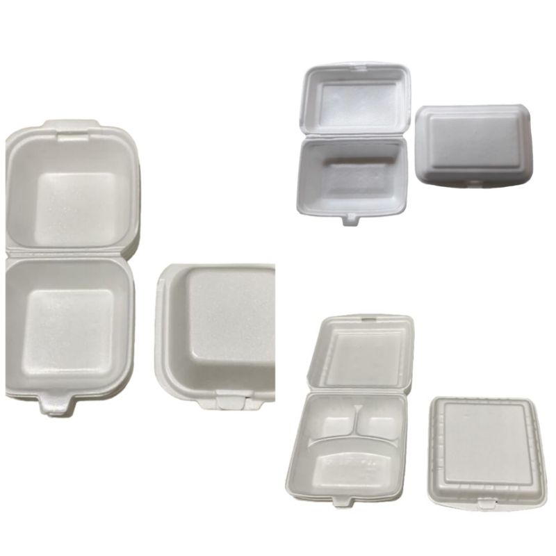 Styrofoam LUX Pangsit Bubur Mie / Sekat / Jumbo / Polos / Burger/ Pancong/ Tray/ Sekat 3