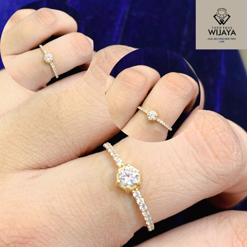CINCIN EMAS ASLI KADAR 750