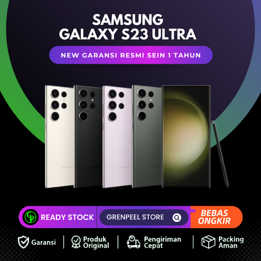 Samsung Galaxy S23 Ultra S23 Plus S23 5G 1TB 512GB 256GB 128GB Garansi Resmi