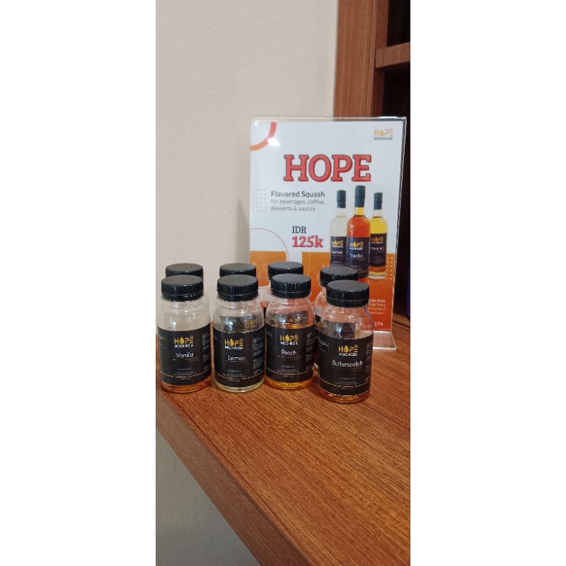 

HOPE Flavored Syrup (TESTER 40 ml)