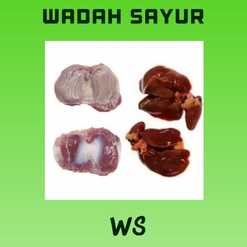 

Hati Ampela ( 5 Pasang ) | Wadah Sayur Bogor