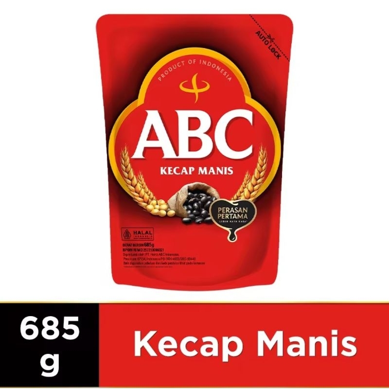 

Kecap Manis ABC 685gram