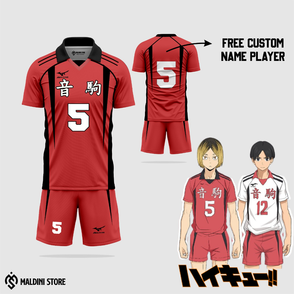 Jersey Anime Haikyuu Nekoma