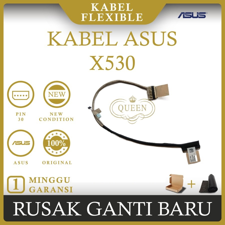 KABEL FLEXIBLE LCD LAPTOP ASUS VivoBook S15 X530 (PIN30) ORIGINAL
