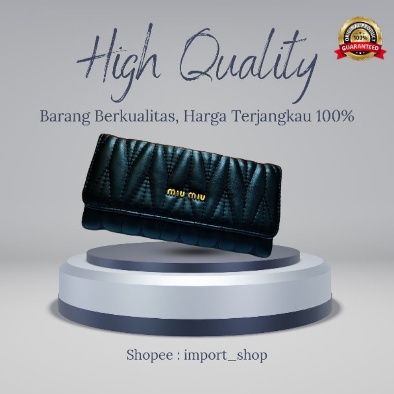 Dompet Cewek ( Miu Miu ) - Import Product, High Quality