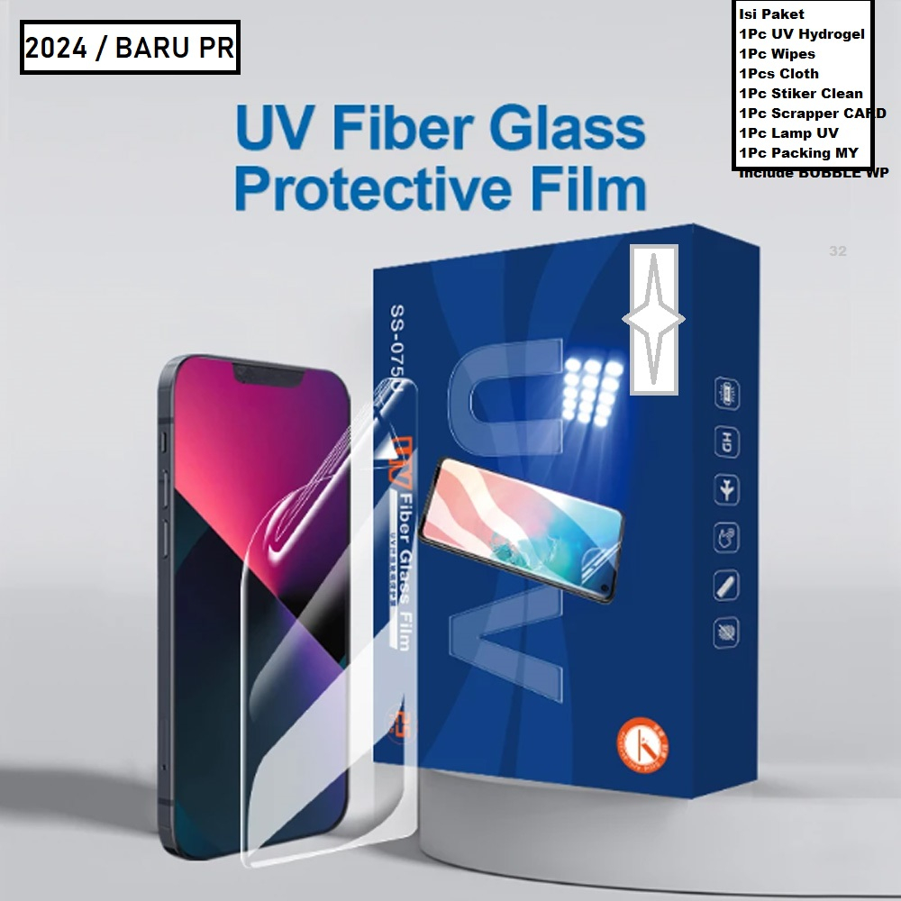 2025 New SCREEN PROTECTOR UV ULTRA VIOLET GLOSSY Bening SAMSUNG S25 Ultra S25 + S24 S24 FE S23 S23FE