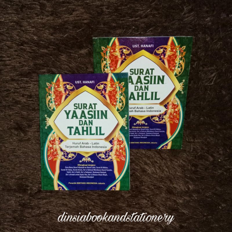 Buku Yasin dan Tahlil Ukuran Besar