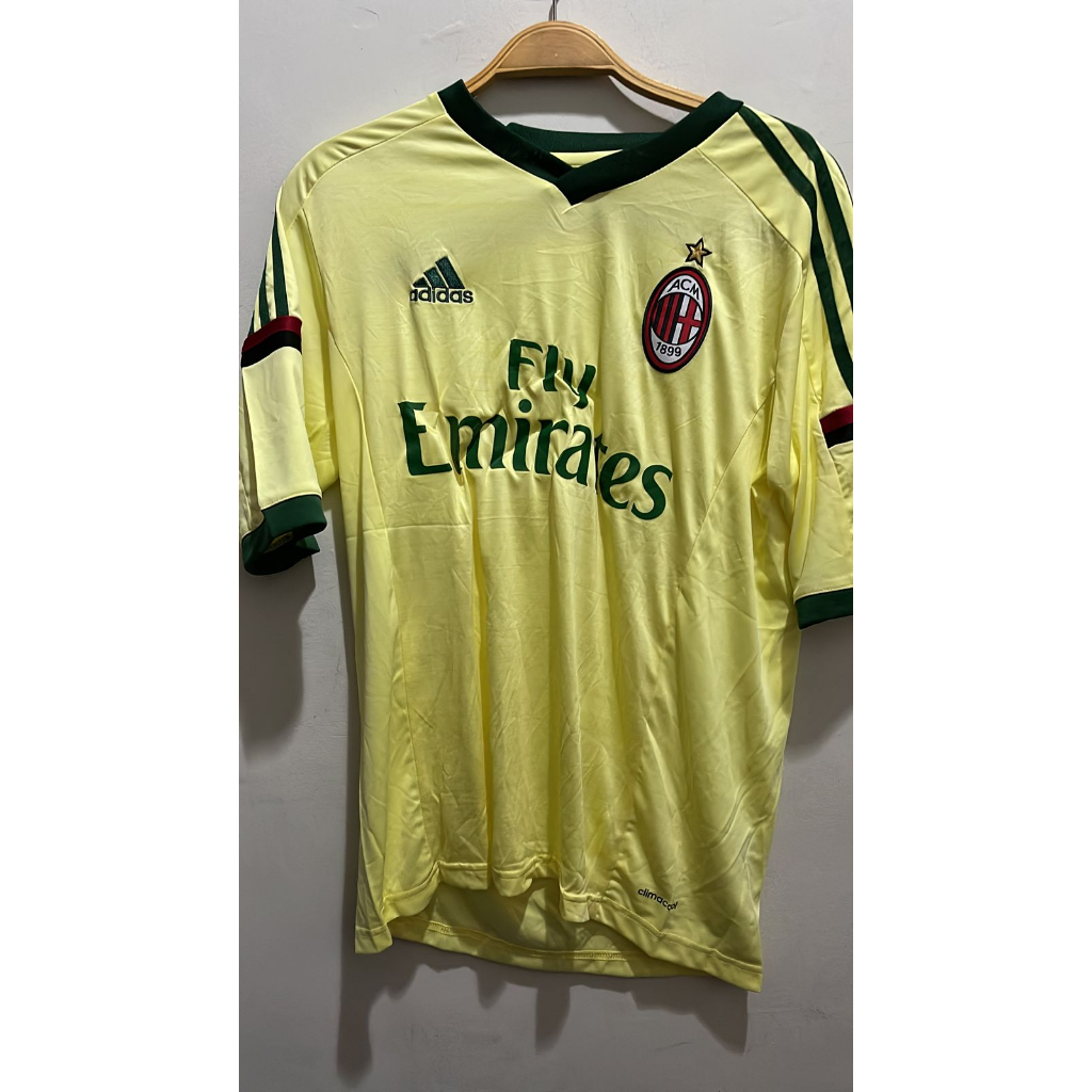 Obral Retro Grade Ori AC Milan Away salah cetak nama Jersey ac milan away baju bola ac milan away