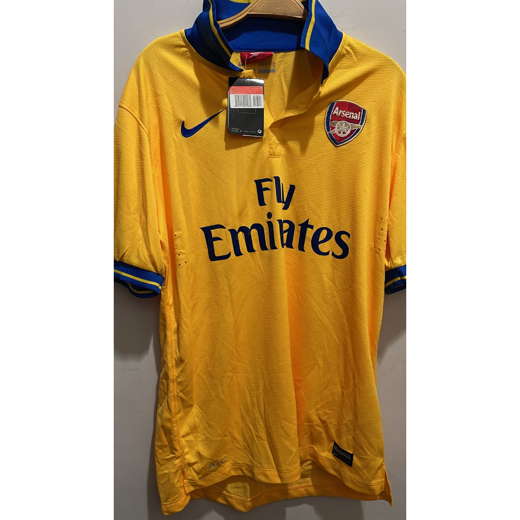 Grade Ori Retro Jersey Arsenal Away 2014 Baju bola arsenal away 2014