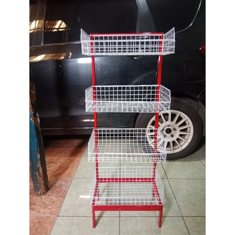 rak chiki warung ukuran warung lebih kecil