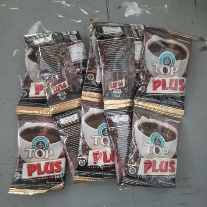 

(Isi 10pcs) Kopi Top Plus Renteng Kemasan Baru