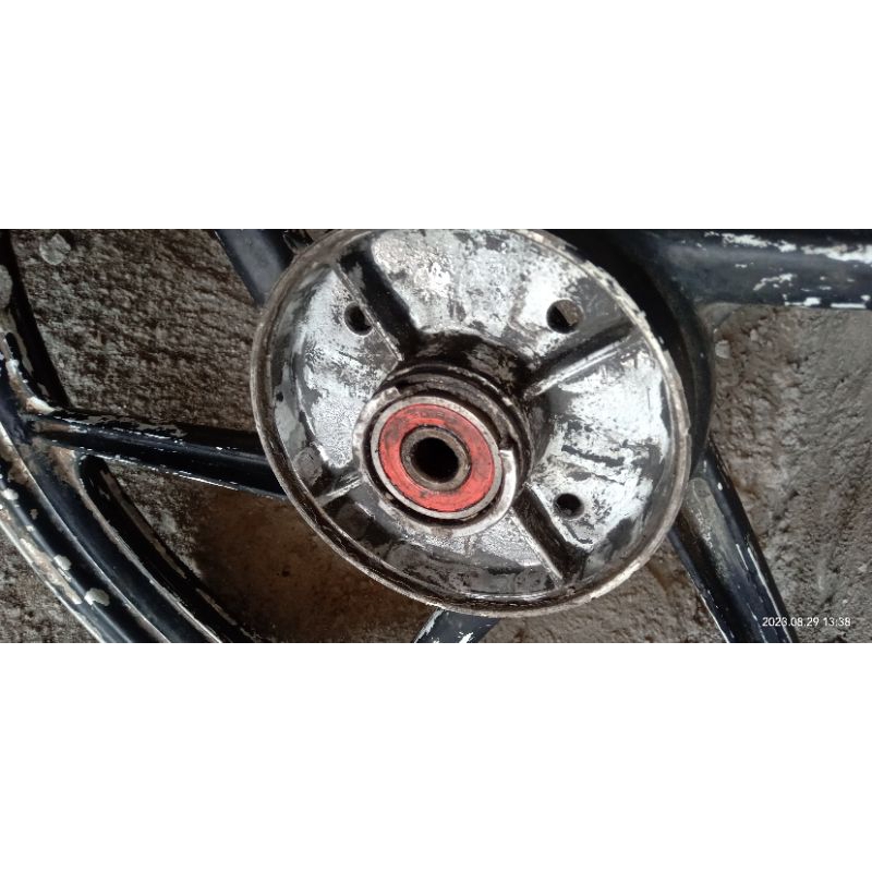 VELG DEPAN BELAKANG BEKAS SUPRA LAMA