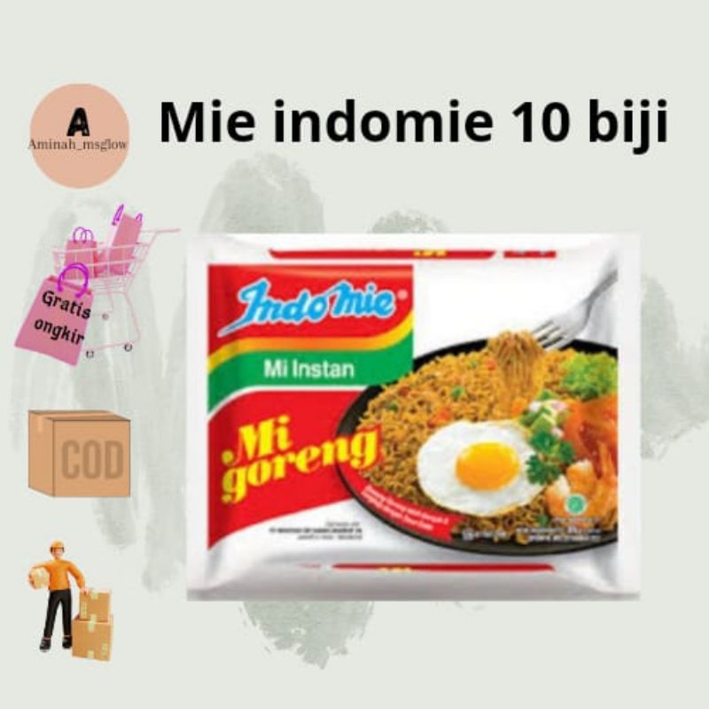 

mie indomie 10 biji