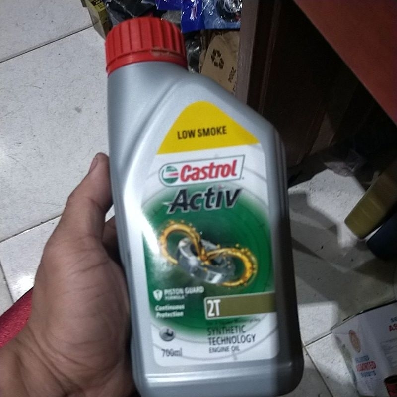 oli samping 2t Castrol activ low smoke