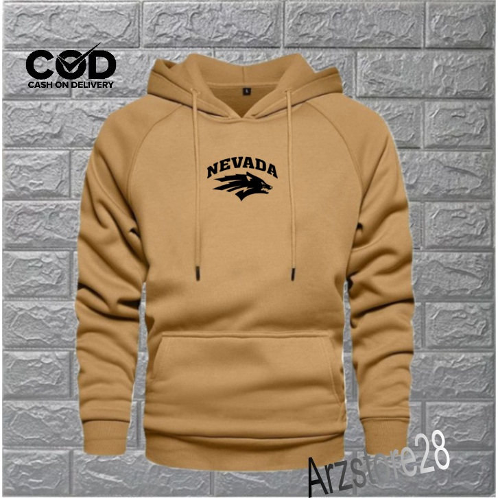 Terlaris  Free Hoodie Text Hitam Nevada   Sweater Distro Terbaru Jaket Termurah Pria Wanita