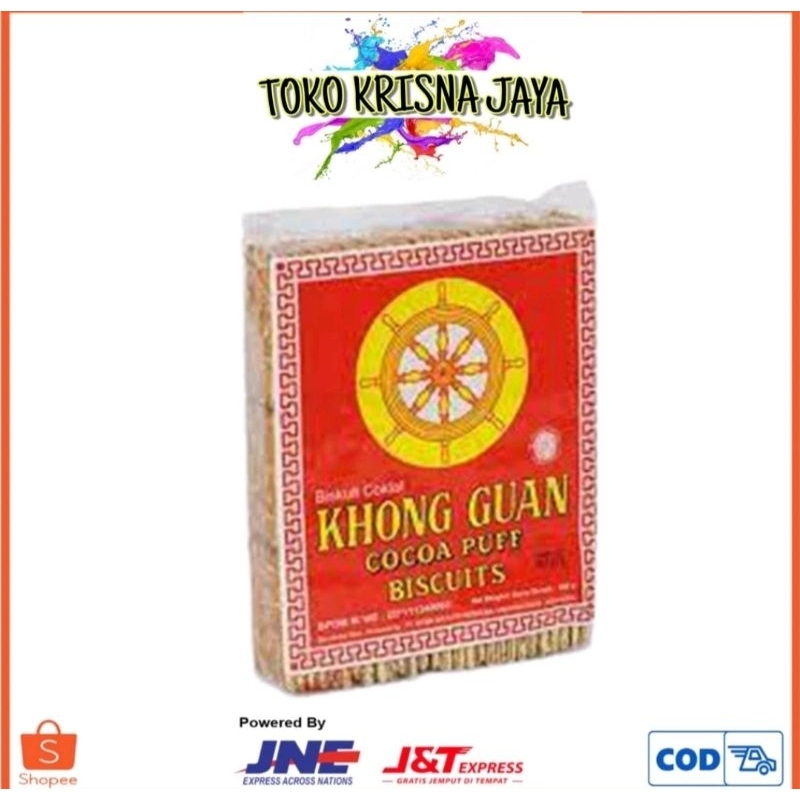 

KHONG GUAN COCOA PUFF BISCUITS NETTO 500 GR