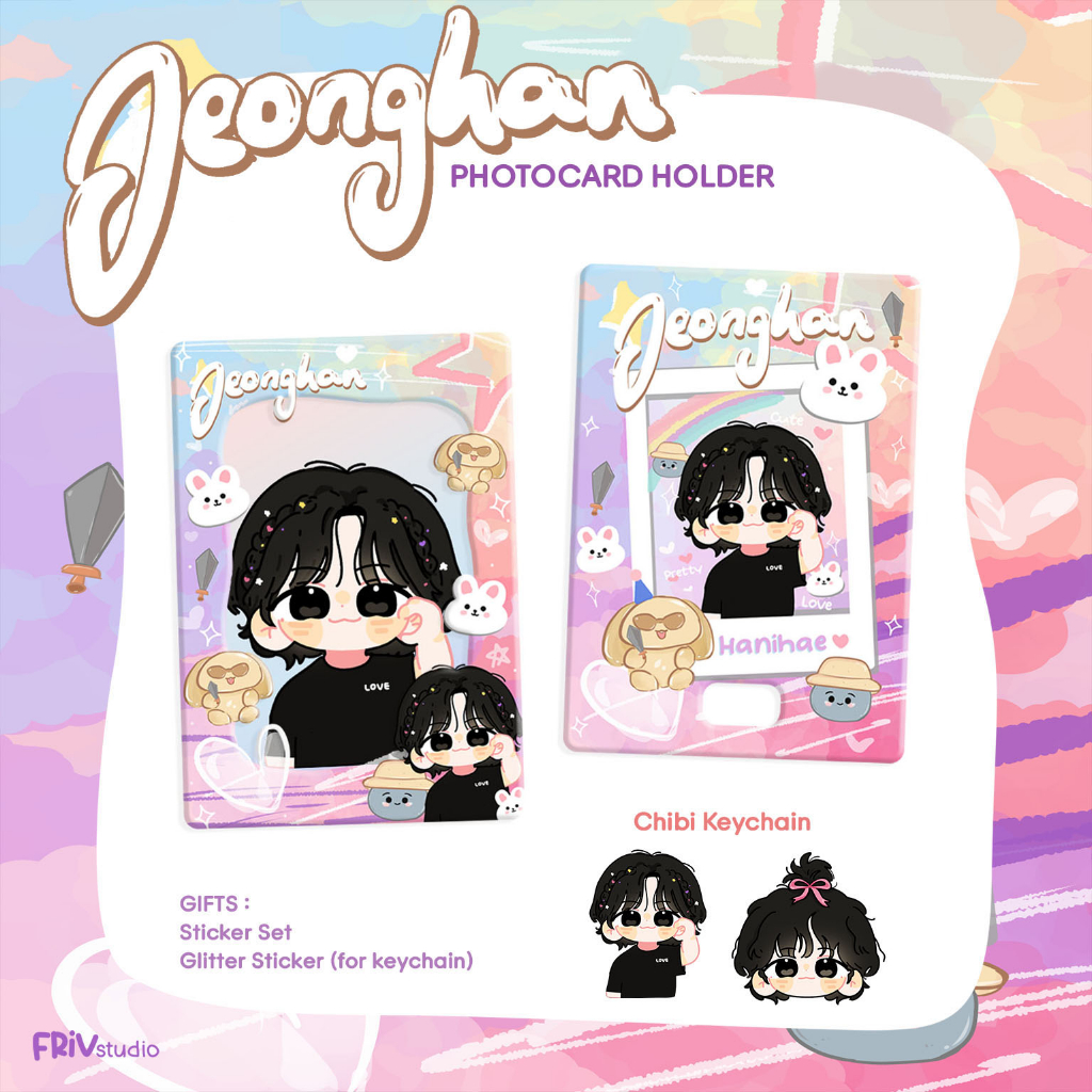 JEONGHAN ACRYLIC PHOTOCARD HOLDER SEVENTEEN