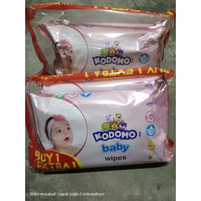 tisu basah kodomo