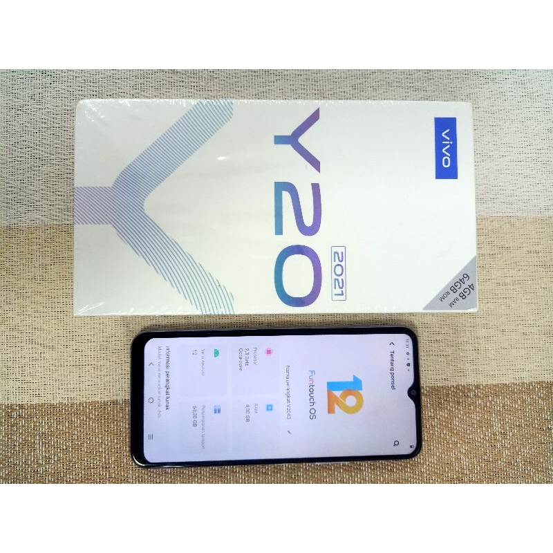 Vivo Y20 4/64gb Kondisi Second Bisa TT