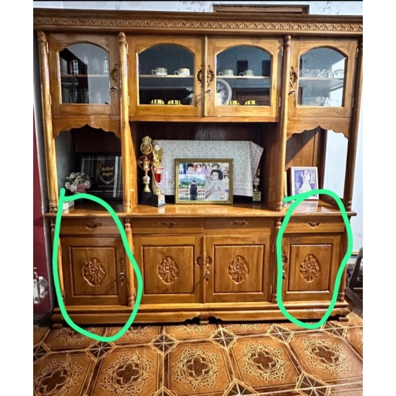 BUFET TV KAYU JATI JEPARA JUMBO