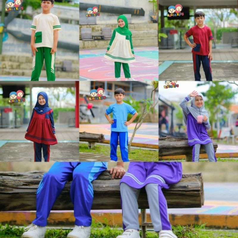 [BEST SELLER ORIGINAL CUTETRIK TERBARU] BISA COD SET SETELAN ROK KULOT ROKLOT BAJU ANAK TANGGUNG REM