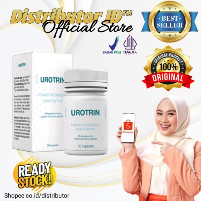 Urotrin Asli Original - Urotrin Obat Herbal Prostat Kesehatan Stamina Pria Dijamin Paling Ampuh - PT Resmi Indonesia Distributor ID™ Official Store