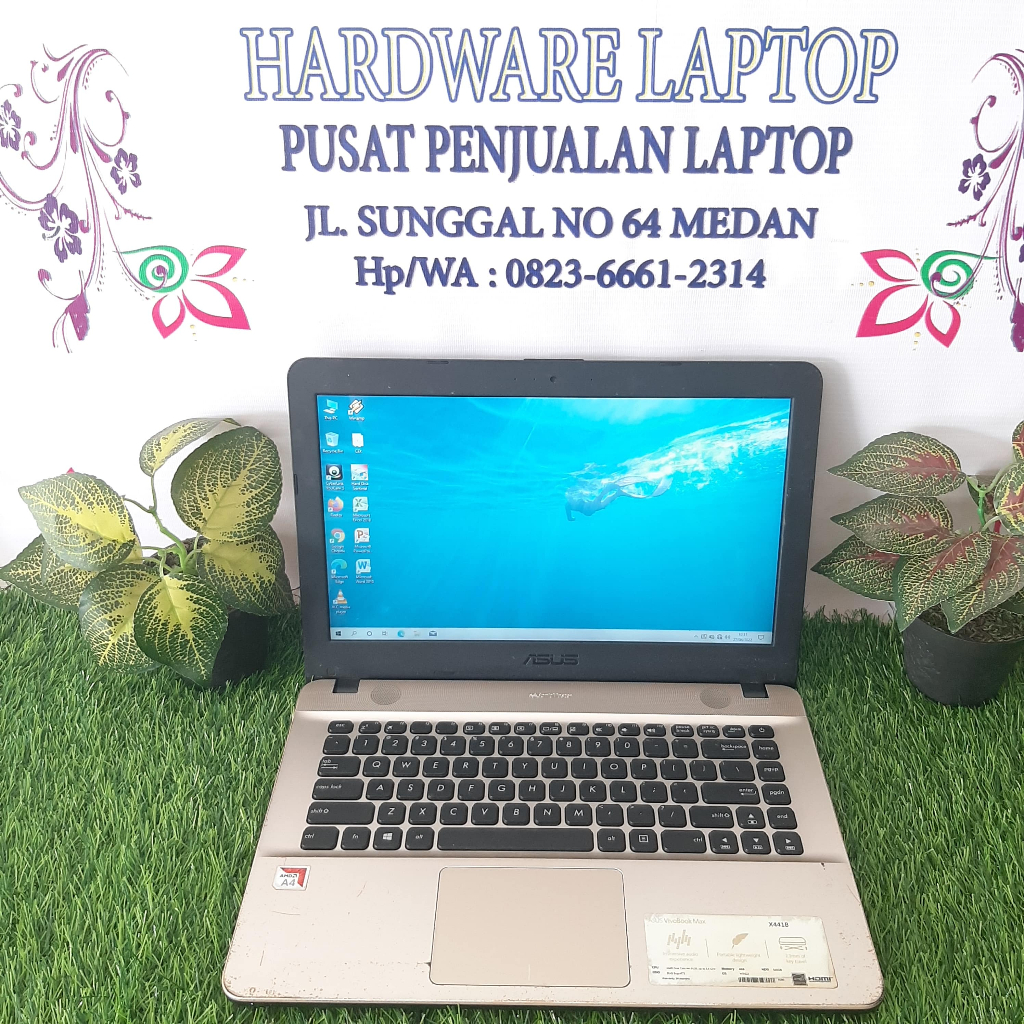 ASUS X441B AMD A4-9125 RAM 4GB HDD 500GB