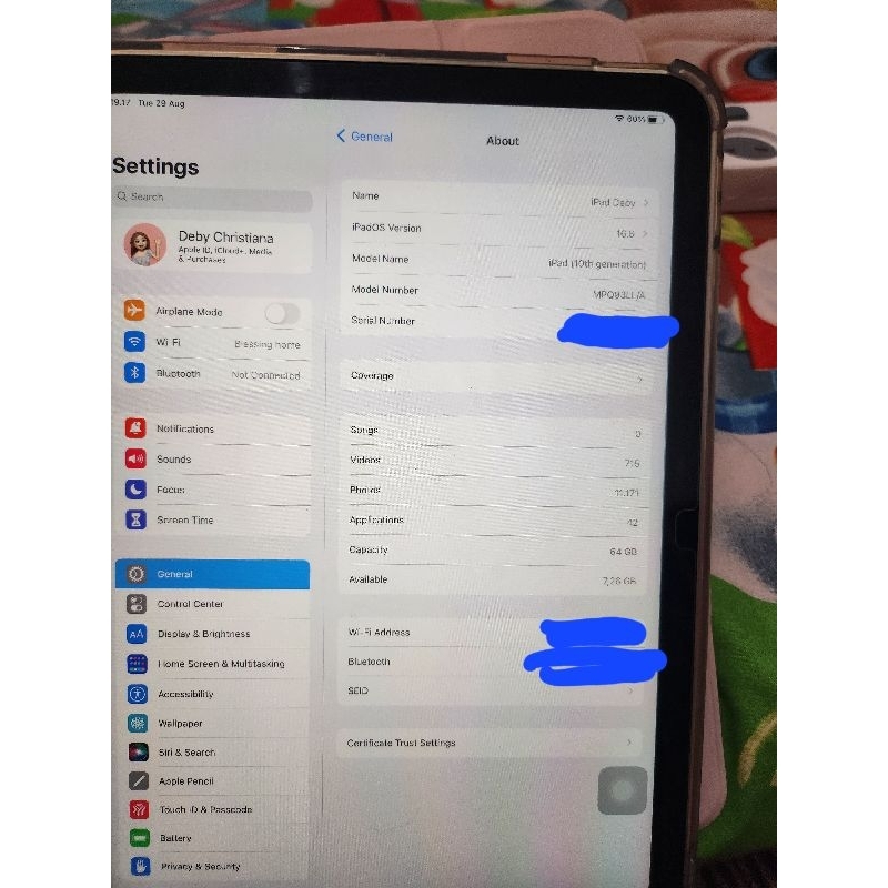 Ipad 10th gen Wifi 2022 second