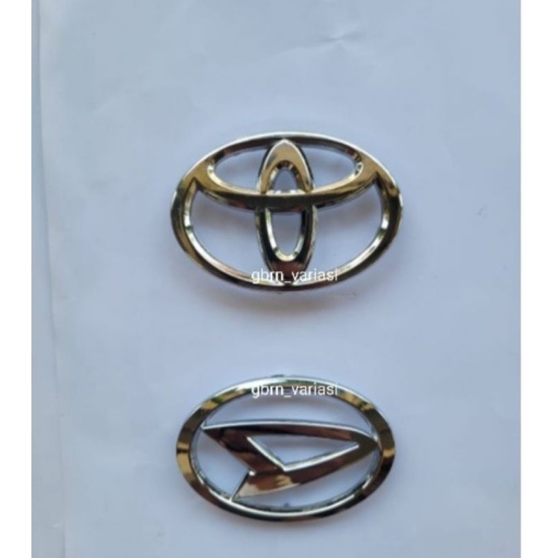 Logo emblem stir toyota/ emblem logo daihatsu/ logo stir daihatsu toyota