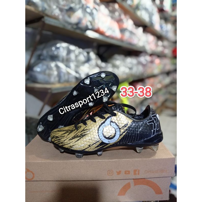 Sepatu bola anak anak sepatu bola ortus junior sepatu bola size 33-37 sepatu bola original sepatu bo