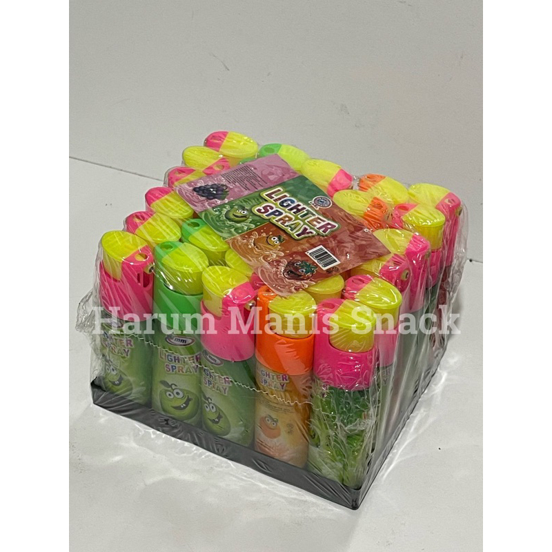 Permen Semprot Lighter Spray isi 30 pcs