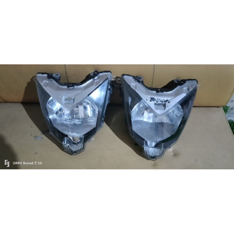 Refrektor / lampu depan ninja RR Mono ori