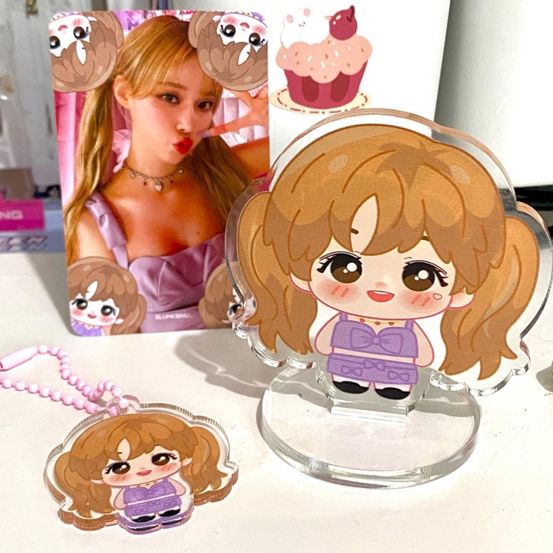 [NEW KATALOG] Aespa Acrylic Keychain Standee Cahol aespa | Blumebinu_