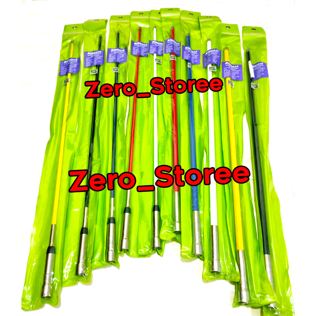 Antena Mobil VHF UHF DualBand Dual Band Antenna Super Stick Radio RIG HT NL350 Merah kuning hijau bi