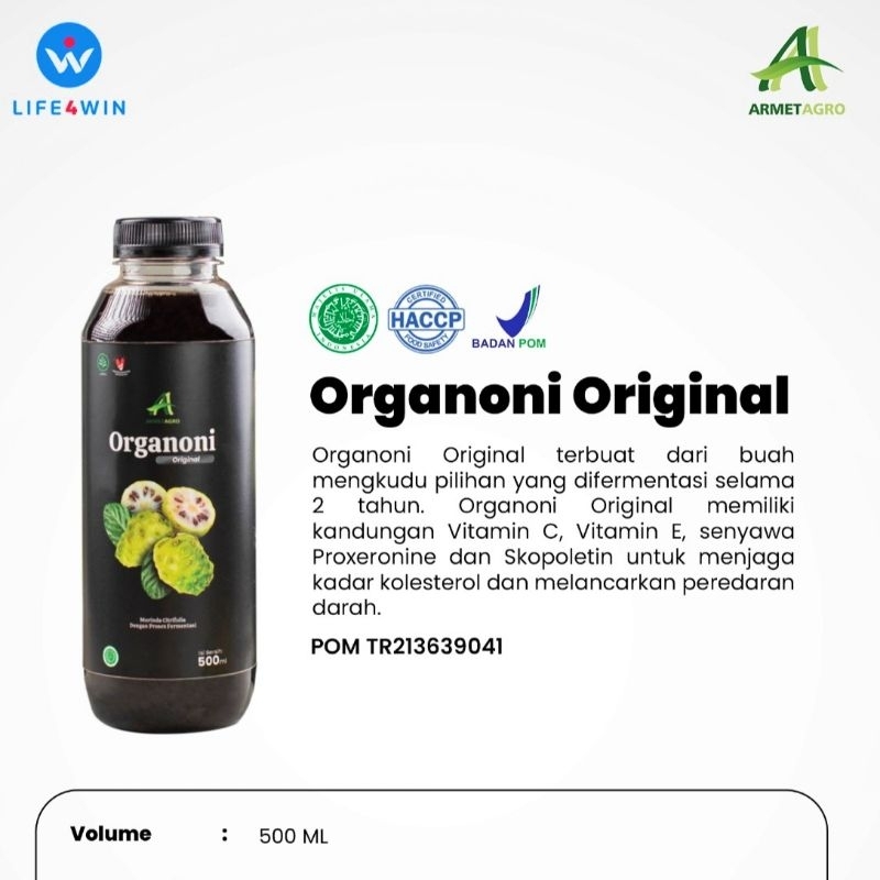 

Organoni Original Herbal Buah Mengkudu isi 500 ml Resmi BPOM Solusi Kolesterol