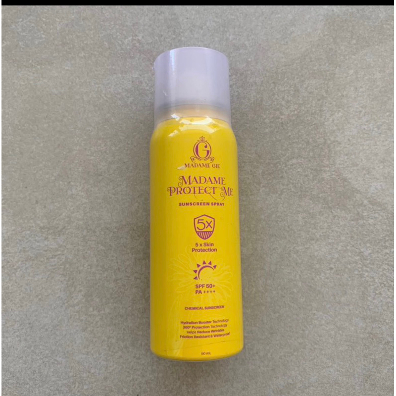 Sunscreen madame gie spray
