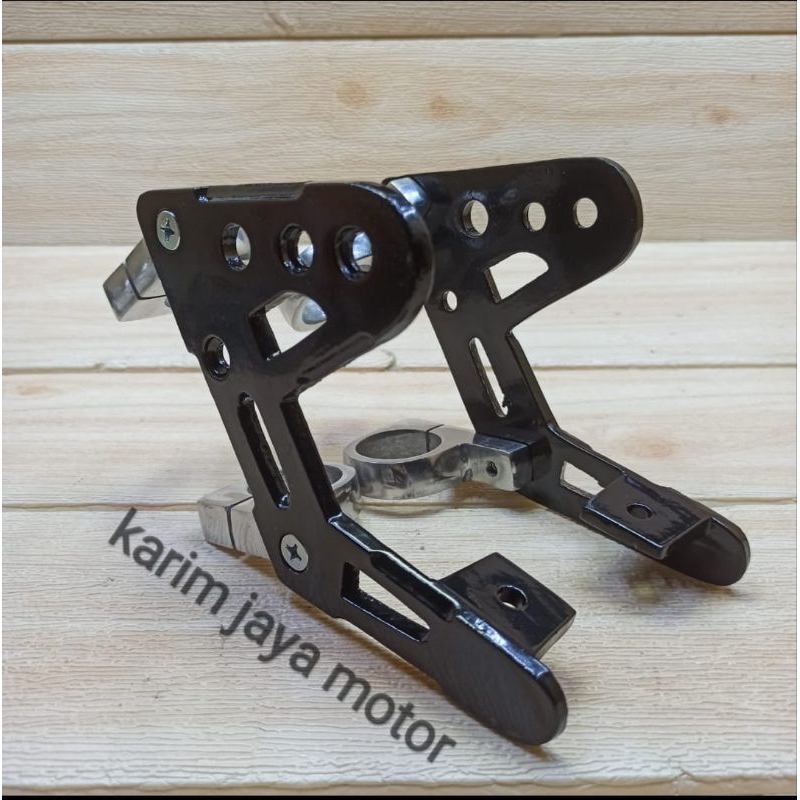 Breket kupingan pangkon lampu depan RX KING BPRO CNC Byson