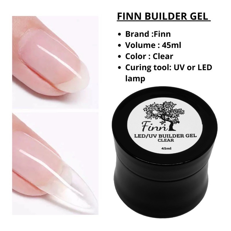 Finn Builder Gel / Gel Polish Nail Extension Korea