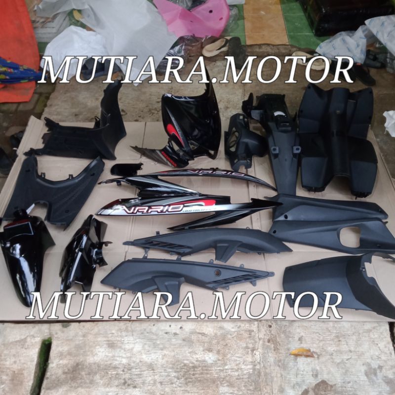 Cover Full Body Vario 110 Karbu Vario Lama hitam
