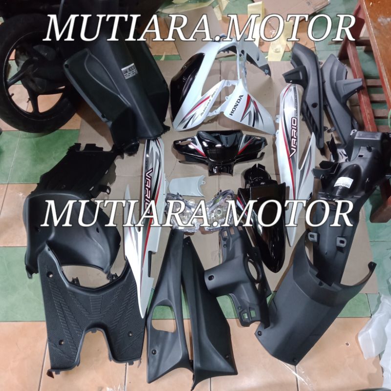 Cover Full Body Vario 110 Karbu Vario Lama Putih non lampu