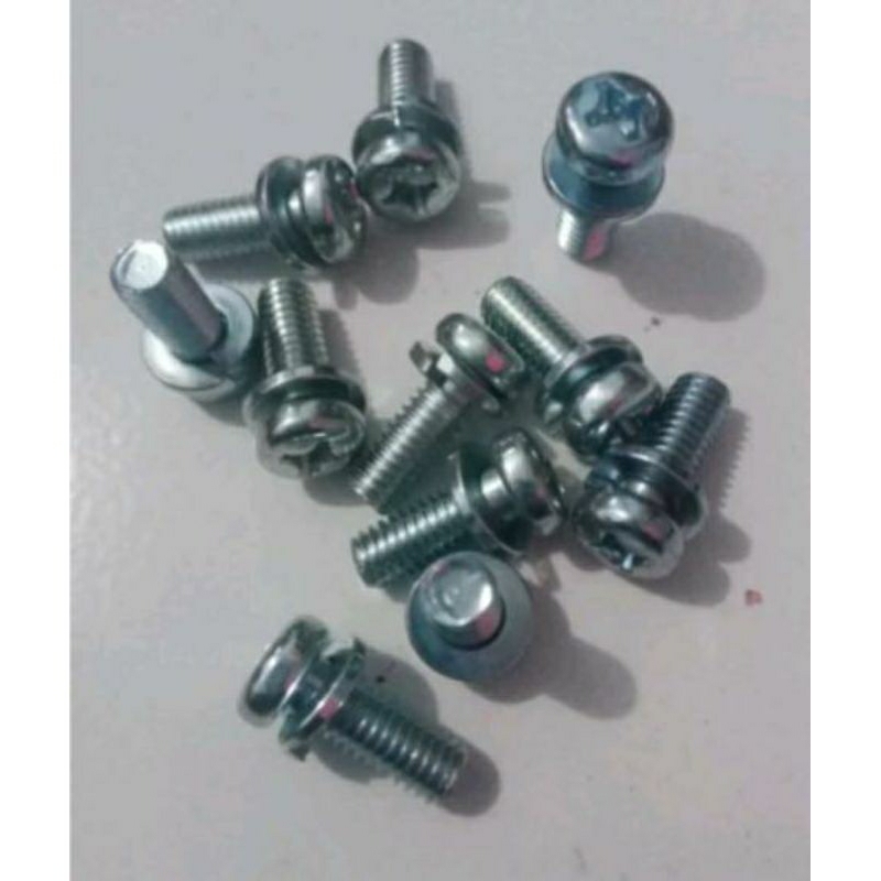 baut jp obeng plus m6x16 size10 ring single