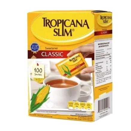 

TROPICANA SLIM SWEETENER CLASSIC 100 SACHET 250g