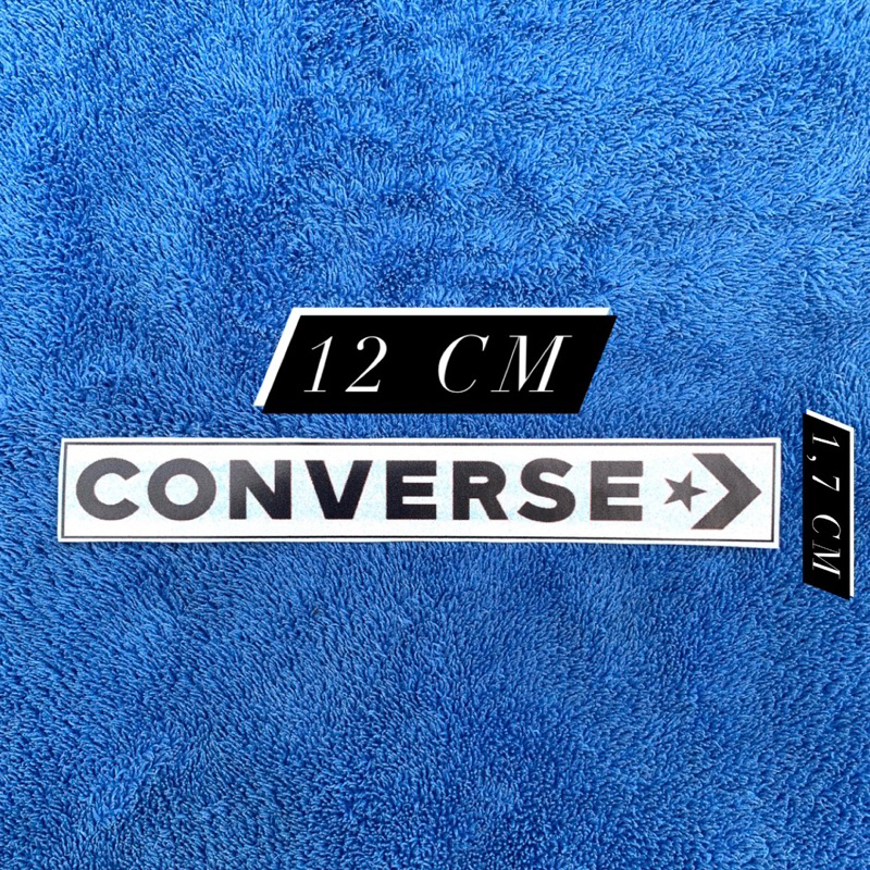 

STIKER CONVERSE ONE STAR LOGO STICKER BAHAN GRAFTAC BRAND