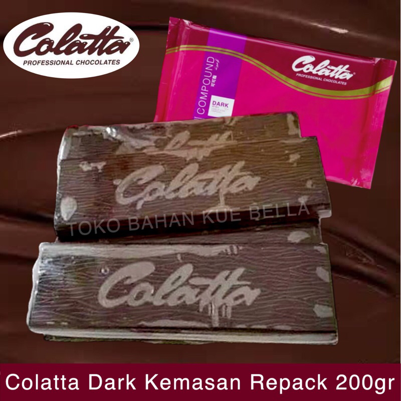 

COLATTA DARK REPACK 200gr - Coklat Batang Leleh Es Kulkul