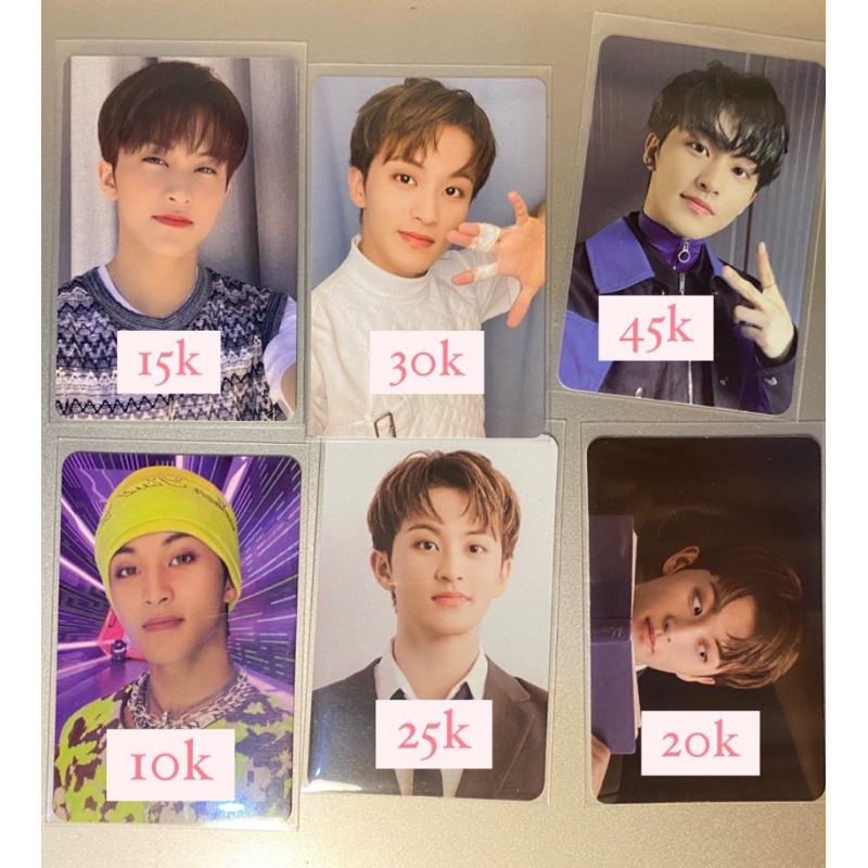official photocard mark nct