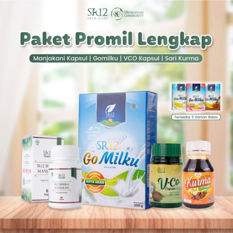 Paket Program Hamil Lengkap SR12/Promil SR12