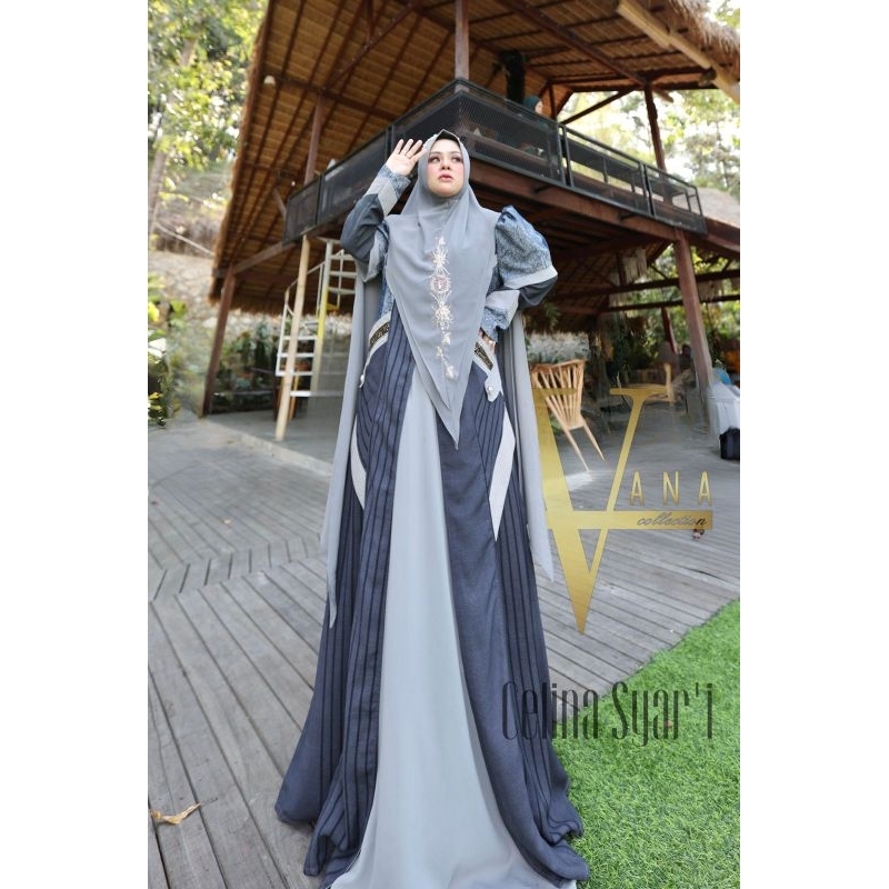 Gamis Syar'i CELINA By Trevana