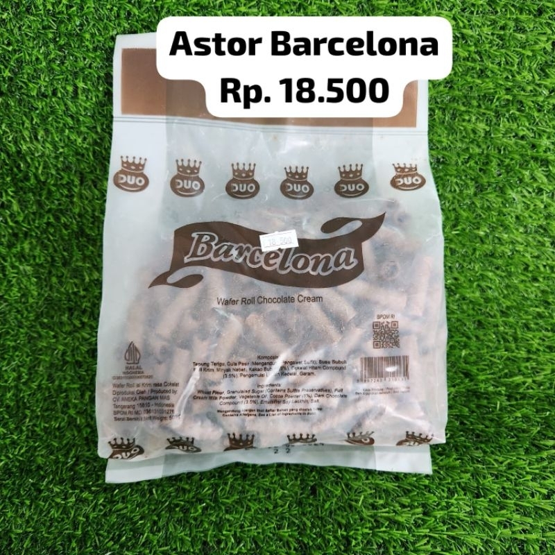 

Snack - Astor Barcelona Choco Kantong 500Gr