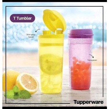 T tumbler tupperware