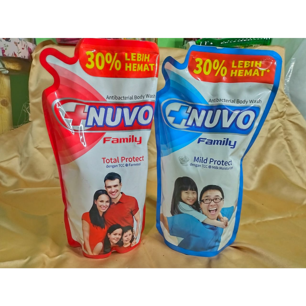 Sabun Cair Nuvo 825ml